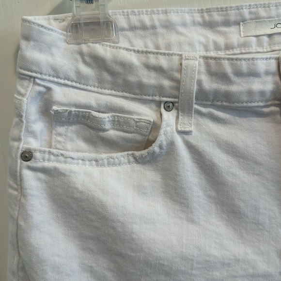 Joe’s Jeans White denim Rolled Shorts size 30 - Picture 6 of 9